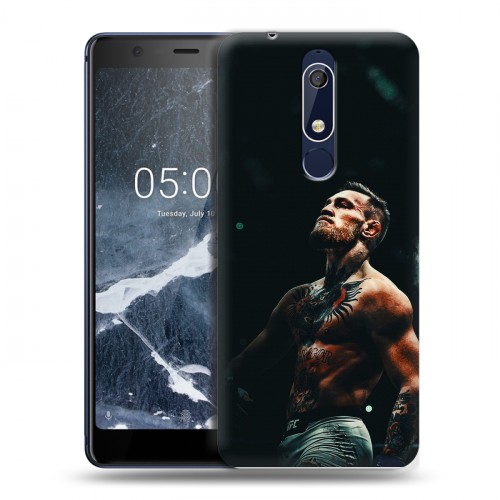 Дизайнерский пластиковый чехол для Nokia 5.1 Конор Макгрегор