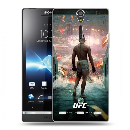 Дизайнерский пластиковый чехол для Sony Xperia S Конор Макгрегор