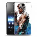 Дизайнерский пластиковый чехол для Sony Xperia TX Конор Макгрегор