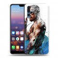 Дизайнерский силиконовый с усиленными углами чехол для Huawei P20 Pro Конор Макгрегор