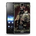 Дизайнерский пластиковый чехол для Sony Xperia TX Конор Макгрегор