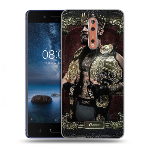 Дизайнерский пластиковый чехол для Nokia 8 Конор Макгрегор