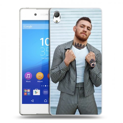 Дизайнерский пластиковый чехол для Sony Xperia Z3+ Конор Макгрегор