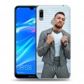 Дизайнерский пластиковый чехол для Huawei Y6 (2019) Конор Макгрегор