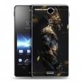 Дизайнерский пластиковый чехол для Sony Xperia TX Конор Макгрегор