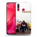 Дизайнерский пластиковый чехол для Huawei Nova 4 Усейн Болт