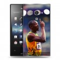 Дизайнерский пластиковый чехол для Sony Xperia acro S Усейн Болт