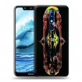 Дизайнерский силиконовый чехол для Nokia 5.1 Plus Усейн Болт