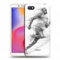 Дизайнерский пластиковый чехол для Xiaomi RedMi 6A Усейн Болт