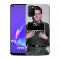 Дизайнерский пластиковый чехол для OPPO A52 Элвис Пресли