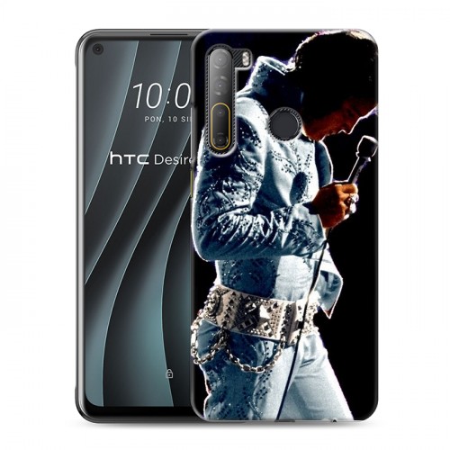 Дизайнерский силиконовый чехол для HTC Desire 20 Pro Элвис Пресли