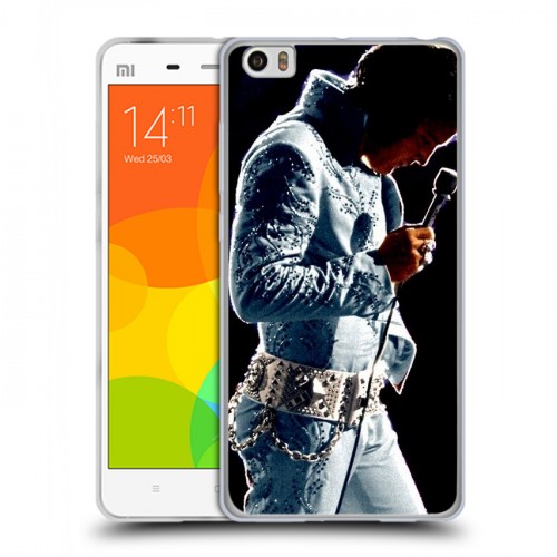 Дизайнерский пластиковый чехол для Xiaomi Mi Note Элвис Пресли