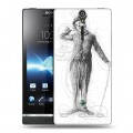 Дизайнерский пластиковый чехол для Sony Xperia S Чарли Чаплин 