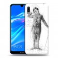 Дизайнерский пластиковый чехол для Huawei Y6 (2019) Чарли Чаплин 