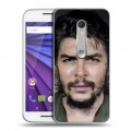 Дизайнерский пластиковый чехол для Lenovo Moto G Че Гевара