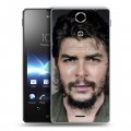 Дизайнерский пластиковый чехол для Sony Xperia TX Че Гевара