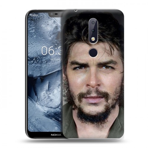 Дизайнерский пластиковый чехол для Nokia 6.1 Plus Че Гевара