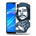 Дизайнерский пластиковый чехол для Huawei Y6 (2019) Че Гевара