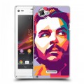 Дизайнерский пластиковый чехол для Sony Xperia L Че Гевара