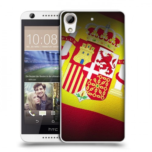 Дизайнерский силиконовый чехол для HTC Desire 626 флаг Испании