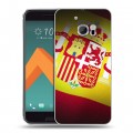 Дизайнерский пластиковый чехол для HTC 10 флаг Испании