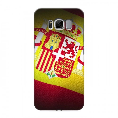 Дизайнерский силиконовый чехол для Samsung Galaxy S8 флаг Испании