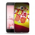 Дизайнерский силиконовый чехол для HTC U Play флаг Испании