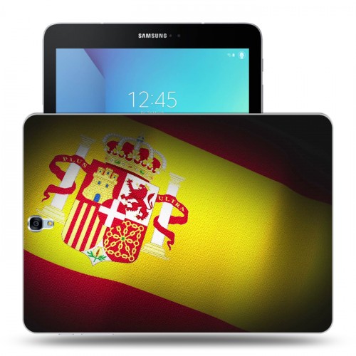 Дизайнерский силиконовый чехол для Samsung Galaxy Tab S3 флаг Испании