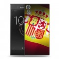 Дизайнерский пластиковый чехол для Sony Xperia XZs флаг Испании
