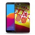Дизайнерский пластиковый чехол для Huawei Honor 7A флаг Испании