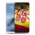 Дизайнерский пластиковый чехол для Meizu 16th флаг Испании