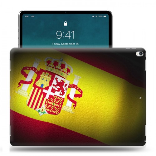 Дизайнерский силиконовый чехол для IPad Pro 12.9 (2018) флаг Испании