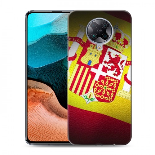 Дизайнерский пластиковый чехол для Xiaomi RedMi K30 Pro флаг Испании