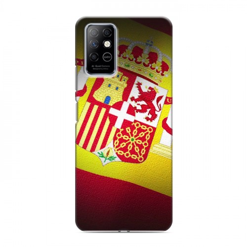 Дизайнерский пластиковый чехол для Infinix Note 8 флаг Испании