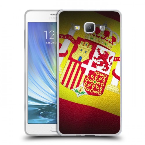 Дизайнерский пластиковый чехол для Samsung Galaxy A7 флаг Испании