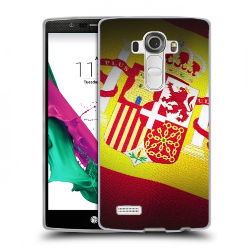 Дизайнерский силиконовый чехол для LG G4 флаг Испании