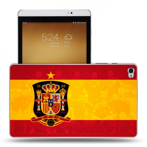 Дизайнерский силиконовый чехол для Huawei MediaPad M2 флаг Испании