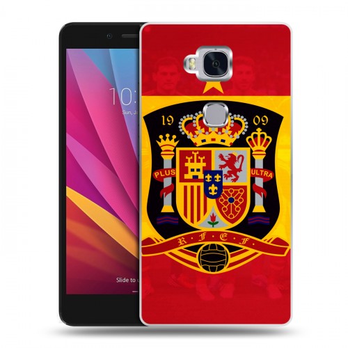 Дизайнерский силиконовый чехол для Huawei Honor 5X флаг Испании