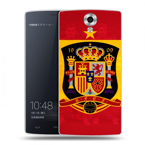Дизайнерский силиконовый чехол для Homtom HT7 флаг Испании