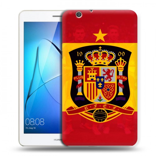 Дизайнерский силиконовый чехол для Huawei MediaPad T3 7 3G флаг Испании