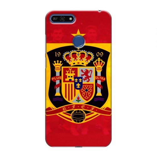 Дизайнерский силиконовый чехол для Huawei Honor 7A Pro флаг Испании