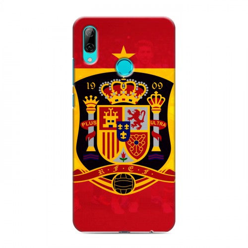 Дизайнерский пластиковый чехол для Huawei P Smart (2019) флаг Испании