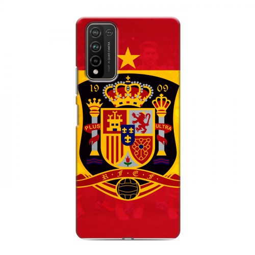 Дизайнерский пластиковый чехол для Huawei Honor 10X Lite флаг Испании