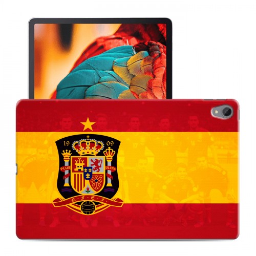 Дизайнерский силиконовый чехол для Lenovo Tab P11 флаг Испании
