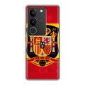 Дизайнерский силиконовый чехол для Vivo S17 флаг Испании