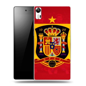Дизайнерский силиконовый чехол для Lenovo Vibe Shot флаг Испании (на заказ)