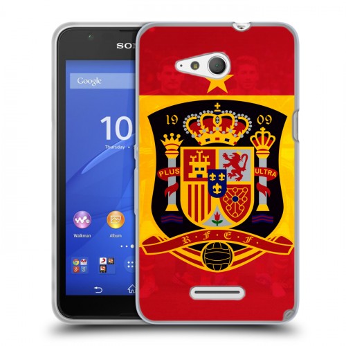 Дизайнерский пластиковый чехол для Sony Xperia E4g флаг Испании