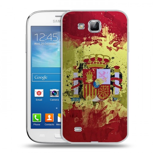 Дизайнерский пластиковый чехол для Samsung Galaxy Premier флаг Испании