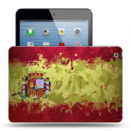 Дизайнерский пластиковый чехол для Ipad Mini флаг Испании