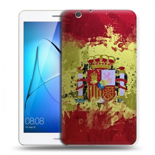 Дизайнерский силиконовый чехол для Huawei MediaPad T3 7 3G флаг Испании